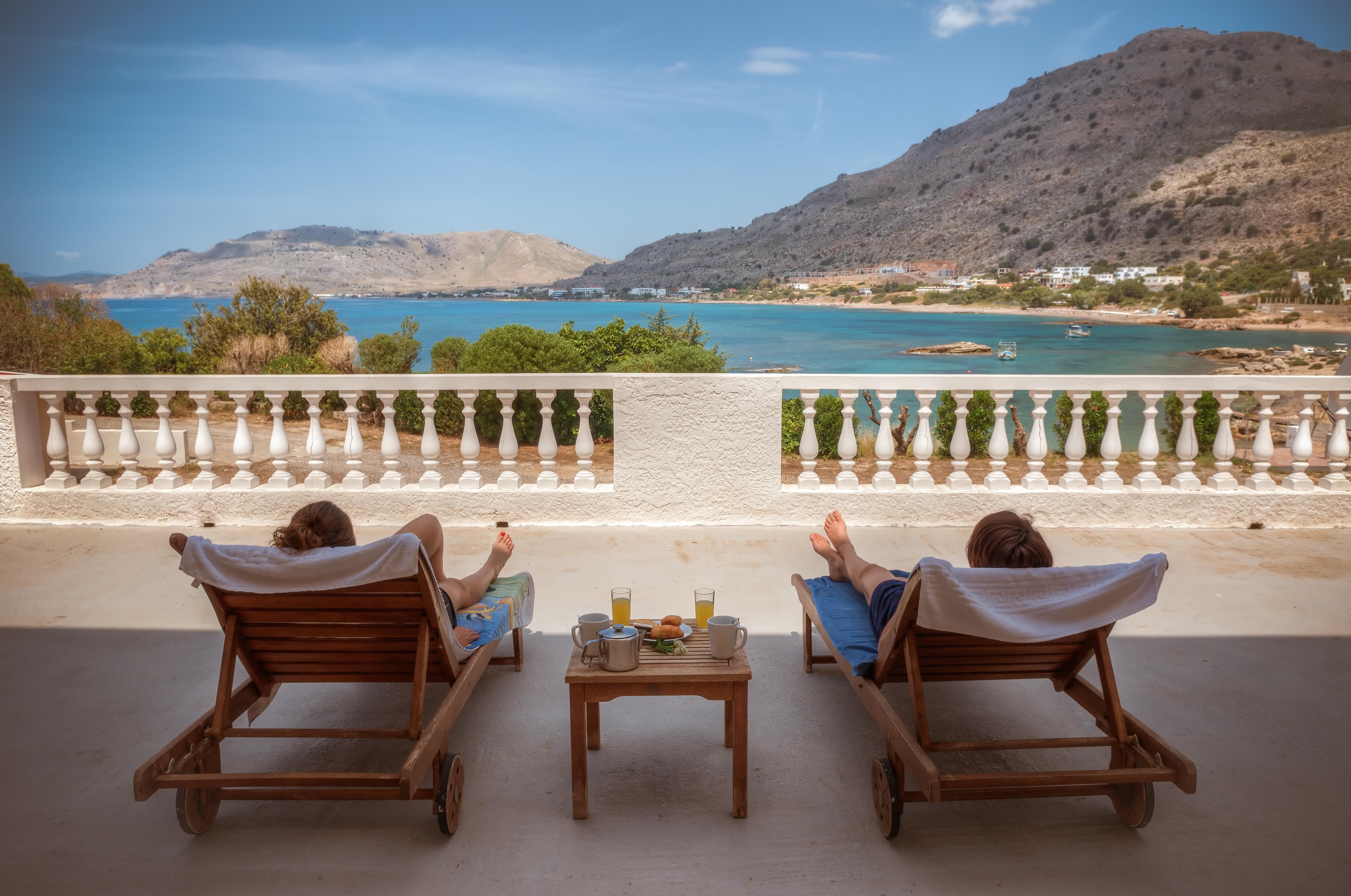 Anthi Maria Beach Apartments Pefki Eksteriør bilde